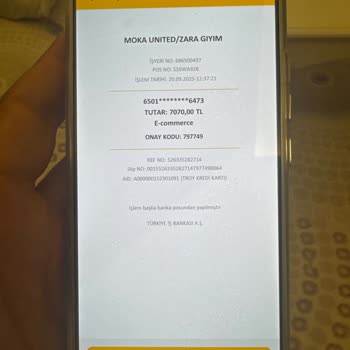 Onayım Dışında Gerçekleşen Yüksek Tutarli İşlem Nedeniyle Mağduriyetimin Giderilmesini Talep Ediyorum