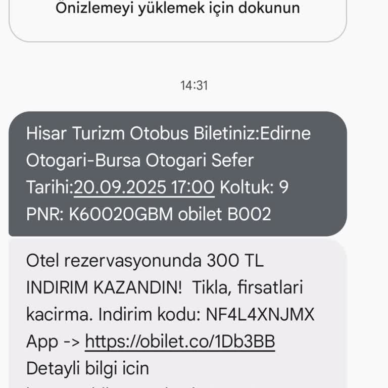 Arızalı Otobüs Ve Yetersiz Hizmet Nedeniyle Mağduriyet Yaşadım
