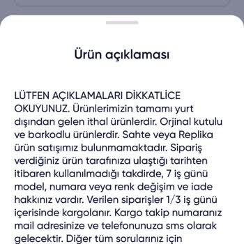 Aldığım Adidas Ayakkabı Orijinal Çıkmadı İade Talebim Reddedildi
