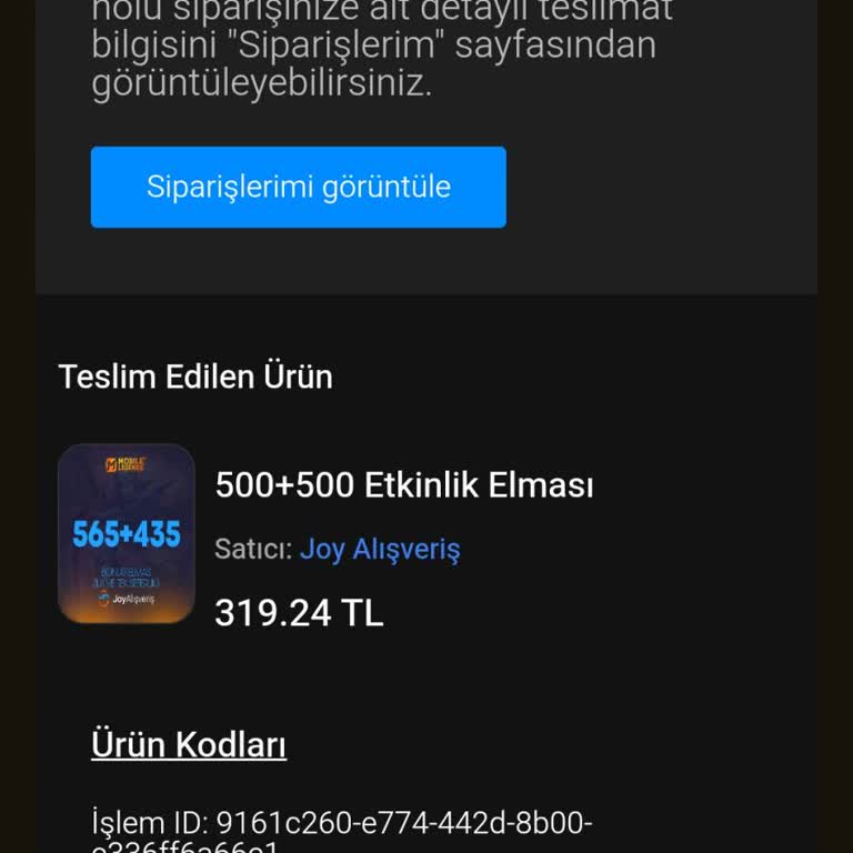 Google Play Satın Aldığım Elmasların Bir Kısmı Hesabıma Yüklenmedi
