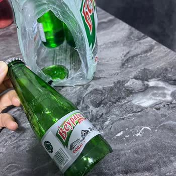 Kırık Maden Suyu Şişesi Nedeniyle Mağduriyetin Giderilmesini Talep Ediyorum