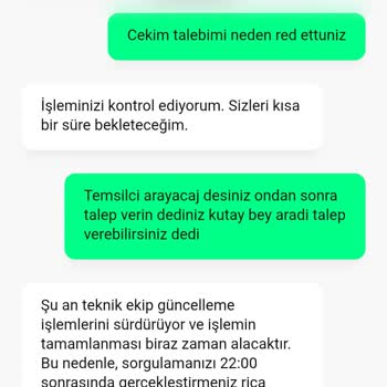 Çekim Taleplerim Sürekli Geciktiriliyor Ve Ödeme Yapılmıyor