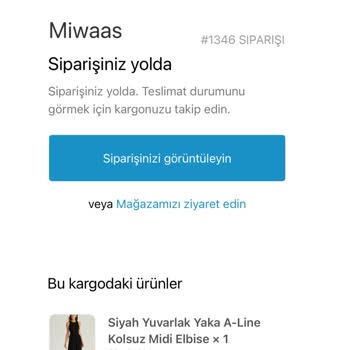 Siparişimin Teslim Edilmemesi Ve İletişim Sorunu Yaşıyorum