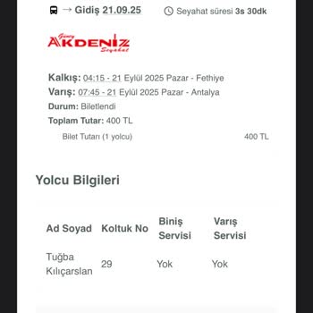 Otobüs Saat Değişikliği Bildirimi Yapılmadı, Mağdur Edildim