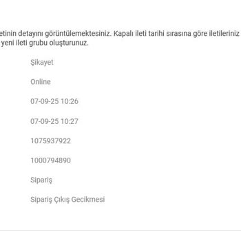 Sipariş İptali, Bilgilendirme Eksikliği Ve Para İadesi Sorunu