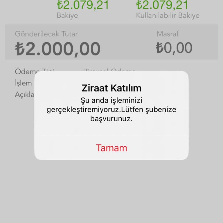 İnternet Bankacılığı Üzerinden Para Transferi Yapılamıyor, Sorun Çözülmüyor