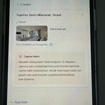 Rezervasyonumda Belirtilen Oda Ve Hizmetler Sağlanmadı, Sorunlar Çözülmedi