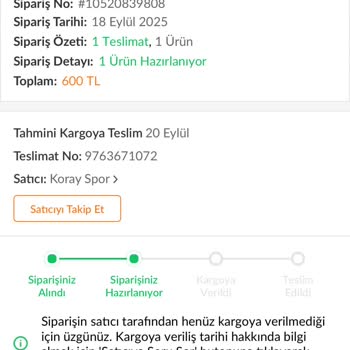 Siparişim Zamanında Kargolanmadı, Mağduriyetim Giderilsin