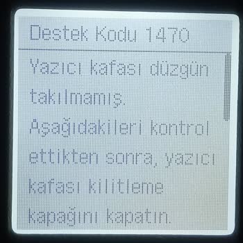 Aldığım Canon Yazıcı Kurulum Hatası Nedeniyle Kullanılamıyor