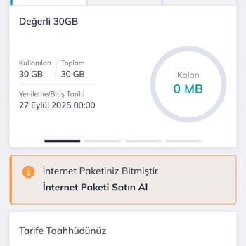 İnternet Paketi Aşımı İçin Bilgilendirme Mesajı Gelmedi, Faturam Yükseldi