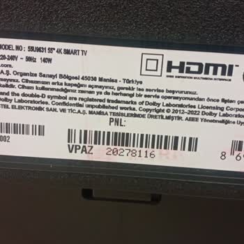 Garanti Kapsamındaki Vestel TV İçin Yüksek Ücretli Değişim Ve Parça Temini Sorunu