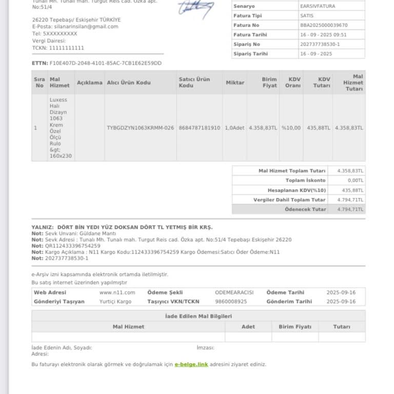 Kötü Kokulu Halı Sağlık Sorununa Yol Açtı, Satıcı Çözüm Sunmuyor