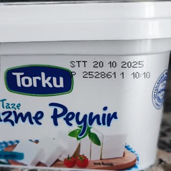 Taze Alınan Torku Süzme Peynirde Bozuk Tat Ve Koku Sorunu