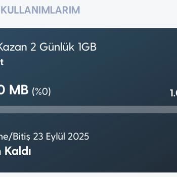 Ek Paket İnternet Kullanılmadan Tükendi, Mağduriyetim Giderilmedi