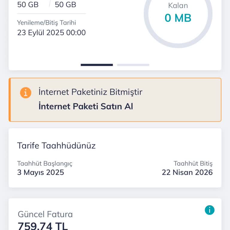 Kota Aşımı Sonrası Fahiş Fatura Ve Çözüm Eksikliği