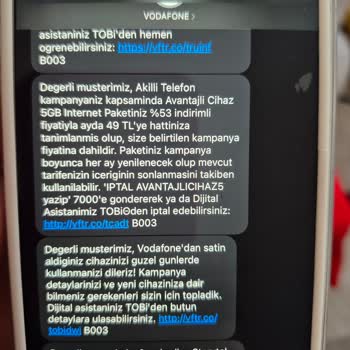 Onayım Olmadan Ek Paket Tanımlandı, Mağdur Edildim!