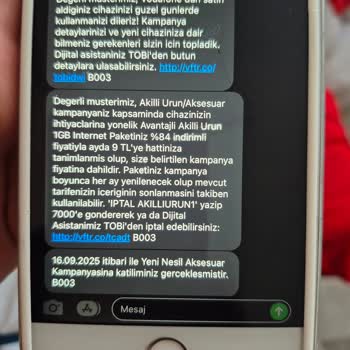 Onayım Olmadan Ek Paket Tanımlandı, Mağdur Edildim!