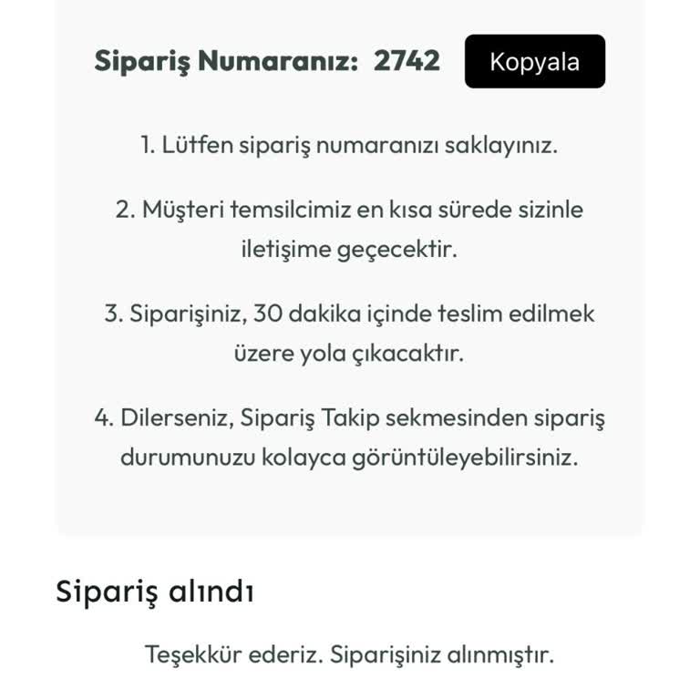 Siparişim Teslim Edilmedi, İletişim Kurulamadı Ve Güvenim Sarsıldı