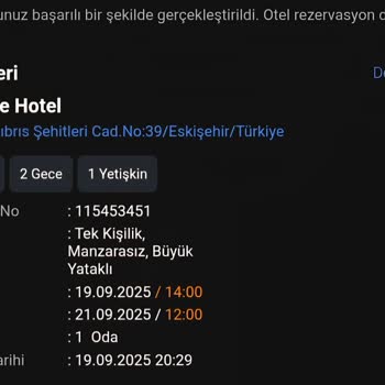 Erken Çıkış Sonrası Otel Ve ETS Tur Arasında İade Mağduriyeti Yaşadım