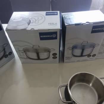 Korkmaz Mutfak Eşyaları Kısa Sürede Lekelenen Çelik Tencere İçin İade Talebim Var