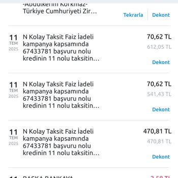 Geri İadeli Kredide Eksik Ödeme Ve Müşteri Hizmetlerinden Çözüm Alamama