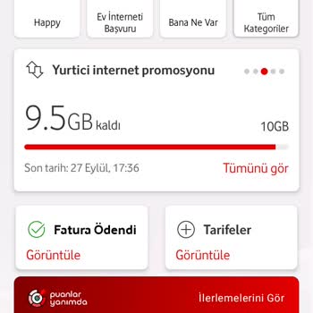 Vodafone Kullanmadığım İnternet İçin Haksız Aşım Ücreti Ve İstenmeyen Hizmetler Tanımlanıyor
