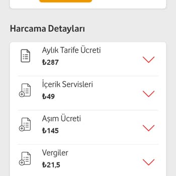 Vodafone Kullanmadığım İnternet İçin Haksız Aşım Ücreti Ve İstenmeyen Hizmetler Tanımlanıyor