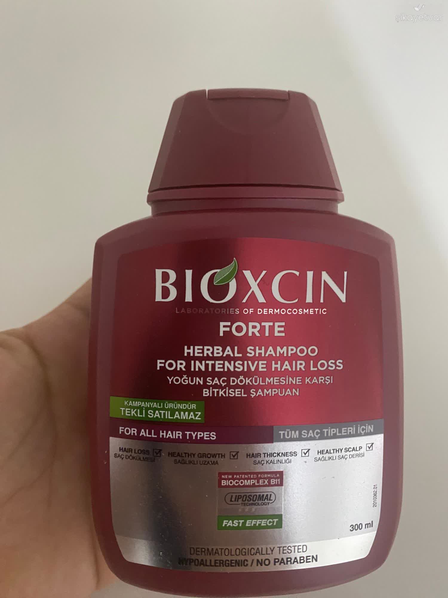 Bioxcin Forte Şampuan Saç Dökülmesini Artırdı Ve Kaşıntıya Sebep Oldu ...