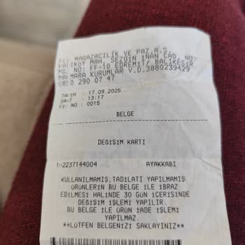 Kısa Sürede Deforme Olan Ayakkabı İçin Olumsuz Garanti Sonucu Ve Mağduriyet