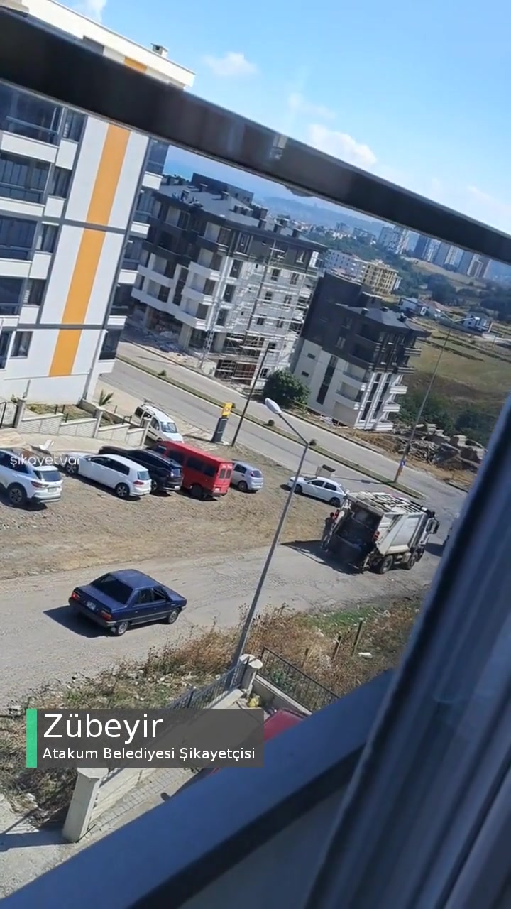Atakum Belediyesi Çöp Konteyneri Ve Çöplerin Alınmaması videonun kapak resmi