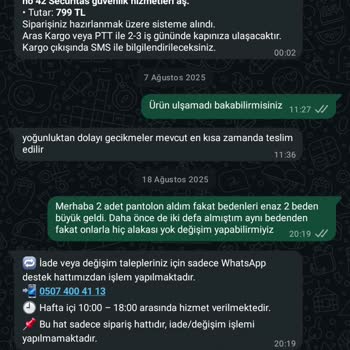 İade Talebim Ve İletişimsizlik Nedeniyle Mağduriyet Yaşıyorum