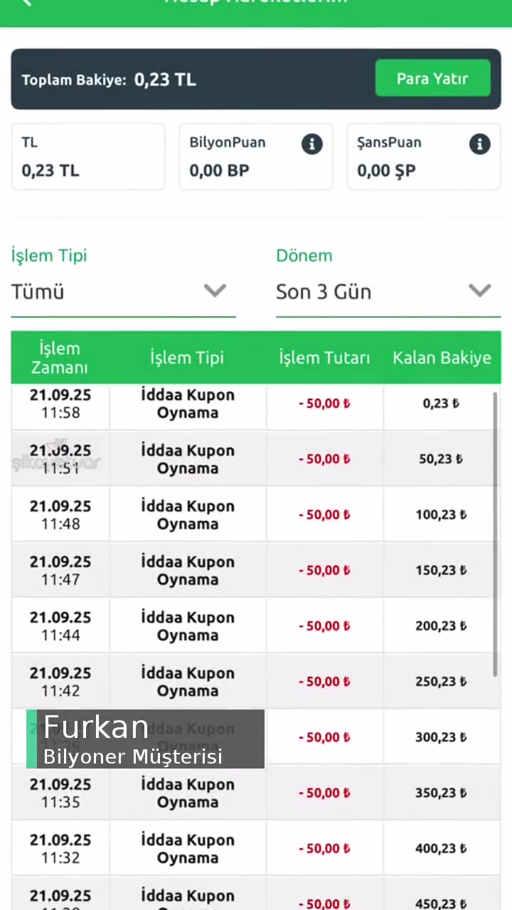 Bilyoner Çok Acil Oynadığım Kuponlar Gözükmüyor videonun kapak resmi