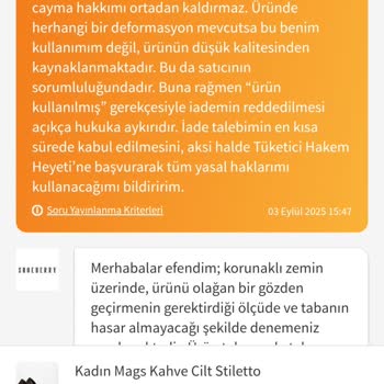Kullanılmadığı Halde İadem Reddedildi Trendyol Ve Satıcı Çözüm Sunmadı