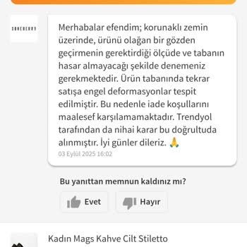 Kullanılmadığı Halde İadem Reddedildi Trendyol Ve Satıcı Çözüm Sunmadı