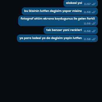 Gelen Ayakkabı Fotoğraftakinden Farklı Ve İletişim Yetersizliği