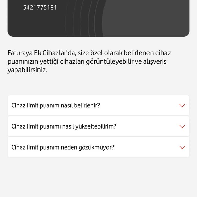 Cihaz Puanım Artmıyor, Mağduriyetim Giderilsin