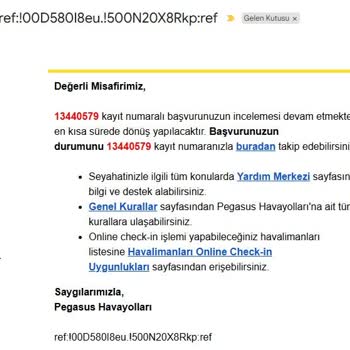 Pegasus’tan Satılmayan Hizmet Ve Çözülmeyen Mağduriyet