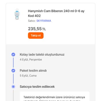 Yanlış Ürün Ve İade Sürecinde Yaşanan Mağduriyet