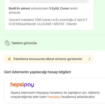 Yanlış Ürün Ve İade Sürecinde Yaşanan Mağduriyet