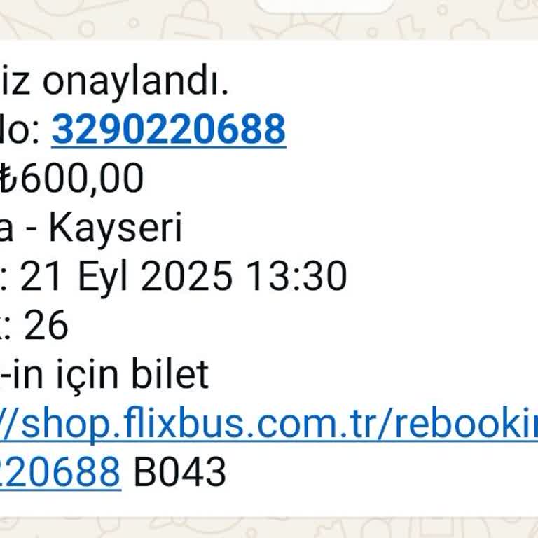 Kamil Koç Yanlış Alınan Biletin İadesi Talebim Reddedildi