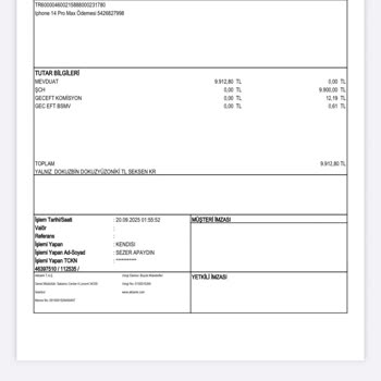 Ödeme Sonrası İletişim Kesildi Telefon Teslim Edilmedi