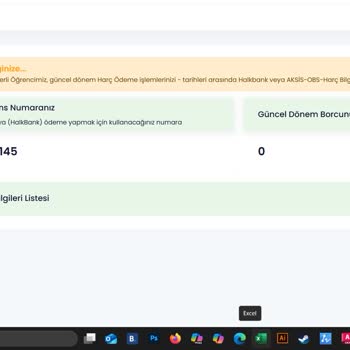Harç Borcu Görünmüyor, Kayıt Yenileme Yapamıyorum