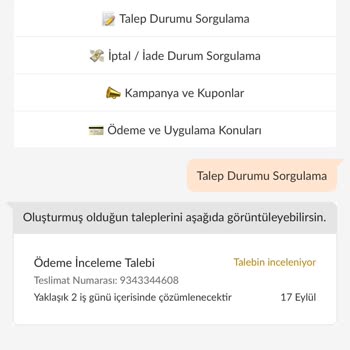 Çift Çekilen Ödeme İçin İade Talebim Sonuçlanmadı