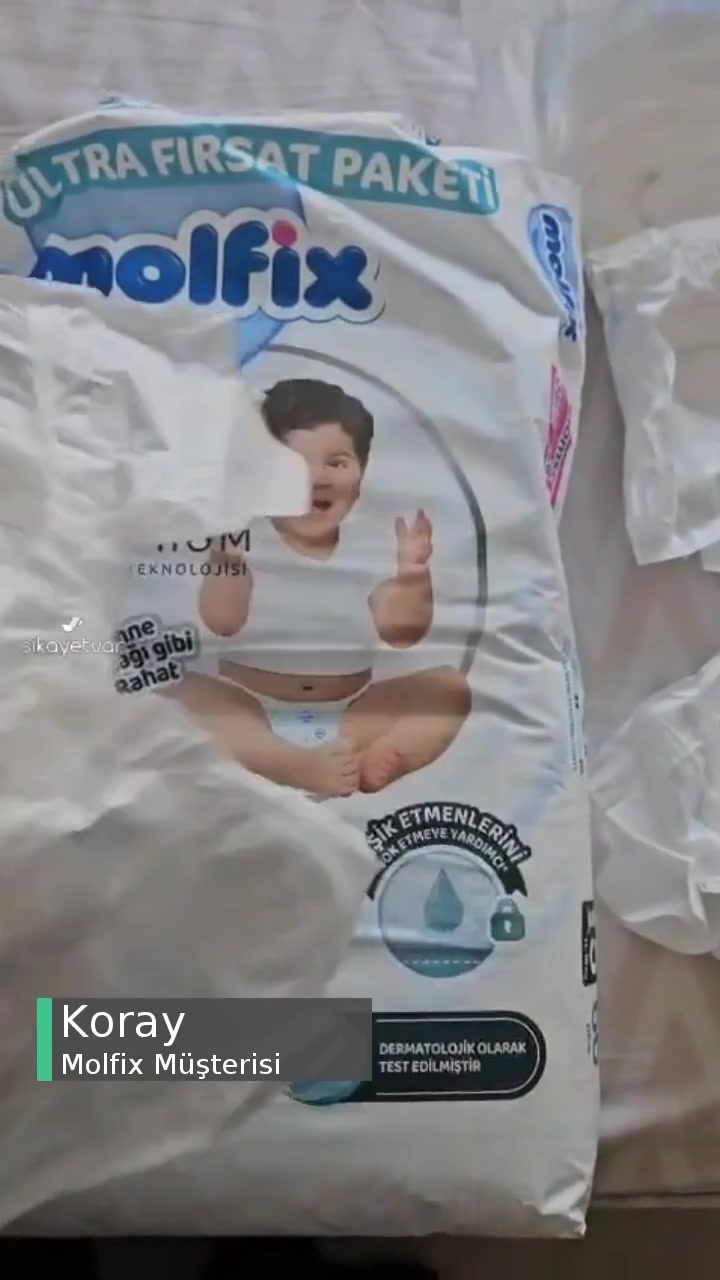 Molfix Premium Bebek Bezlerinin Hatalı Olması videonun kapak resmi