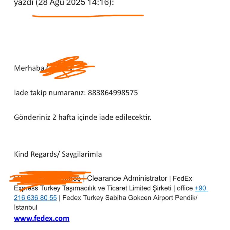 Gümrükte Bekleyen Kargo İçin Belge Eksikliği Ve İletişim Sorunu Nedeniyle Mağduriyet