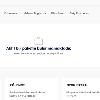 Tod TV Paketim Silindi, Ücretler Haksızca Çekiliyor, Müşteri Hizmetlerine Ulaşılamıyor