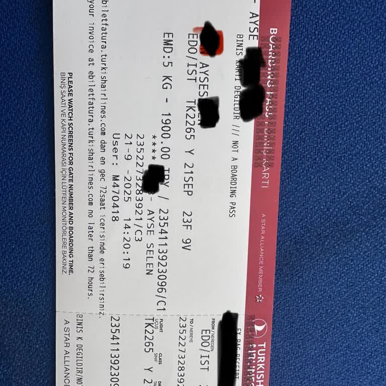 THY Fazla Bagaj Ücreti İnternet Sitesinden Çok Yüksek Çıktı Mağdur Edildim