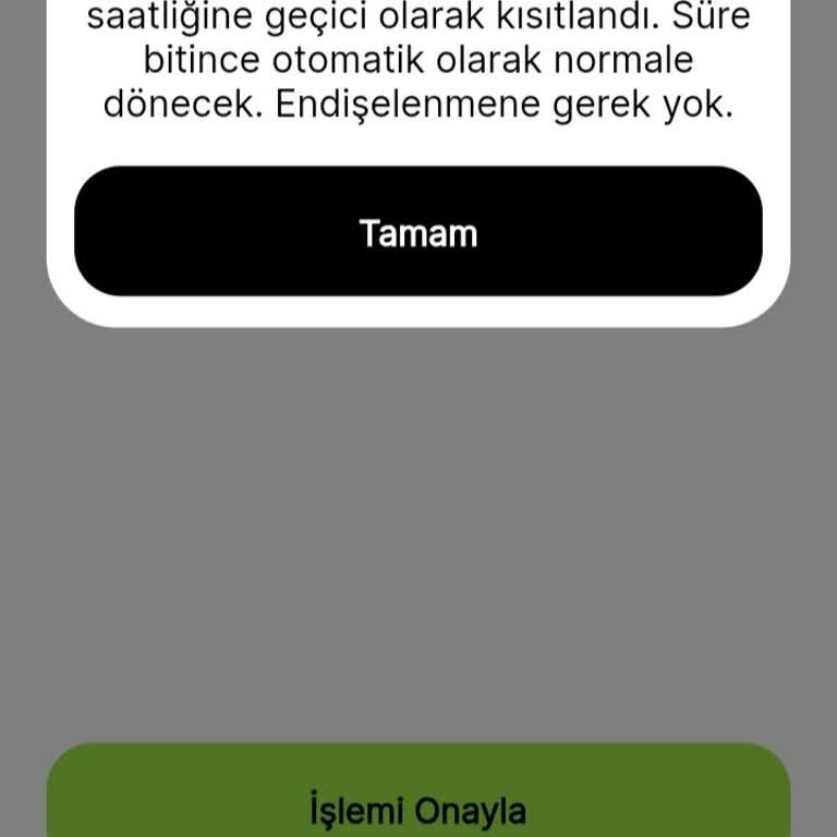 Parolapara Hesabım Haksız Yere Kısıtlandı, Bakiyeme Ulaşamıyorum
