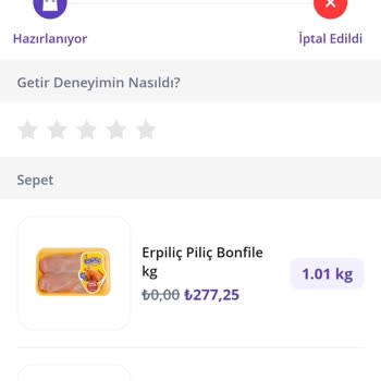 İptal Edilen Siparişin Ücreti İade Edilmedi, Müşteri Hizmetlerinden Çözüm Alınamıyor