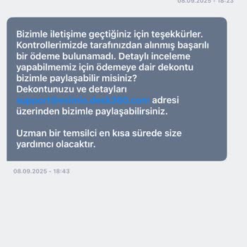 Kullanılamayan Esim IO Hizmeti İçin Eksik İade Ve Mağduriyet